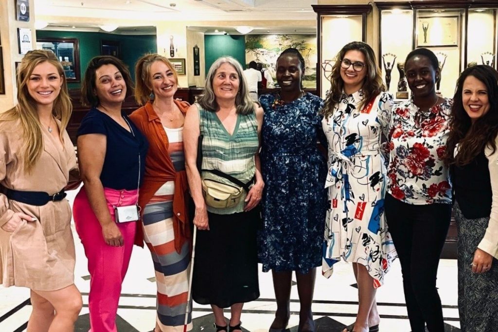 Nikki Leigh, Andie Monet, Alex Courson, Libbi Lovejoy, First Lady Edna Lenku, Isabel Donadio, Daughter of First Lady, Raiza Rangl