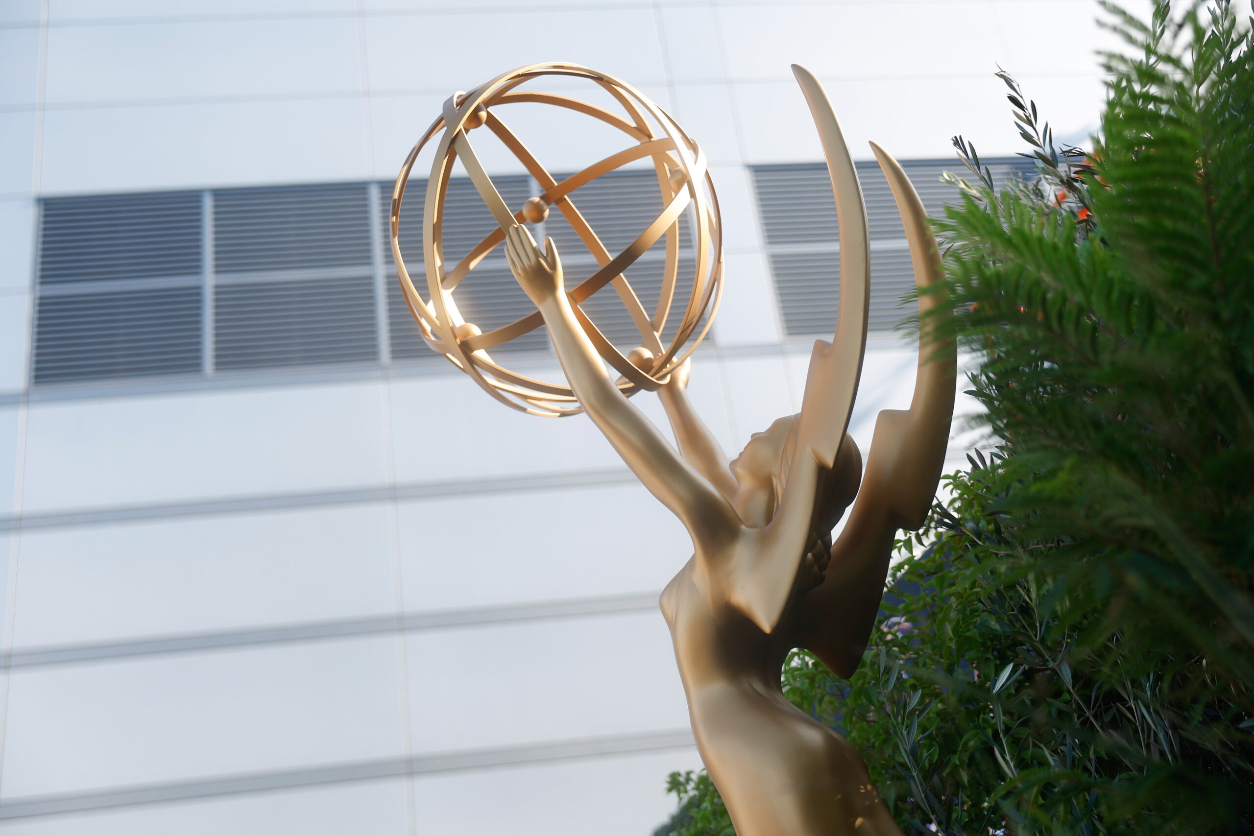 An Emmy statue, pictured during a press preview for the 78th Primetime Emmy Awards last week in Los Angeles.