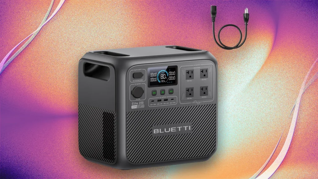Bluetti elite 200 v2 portable power station 1