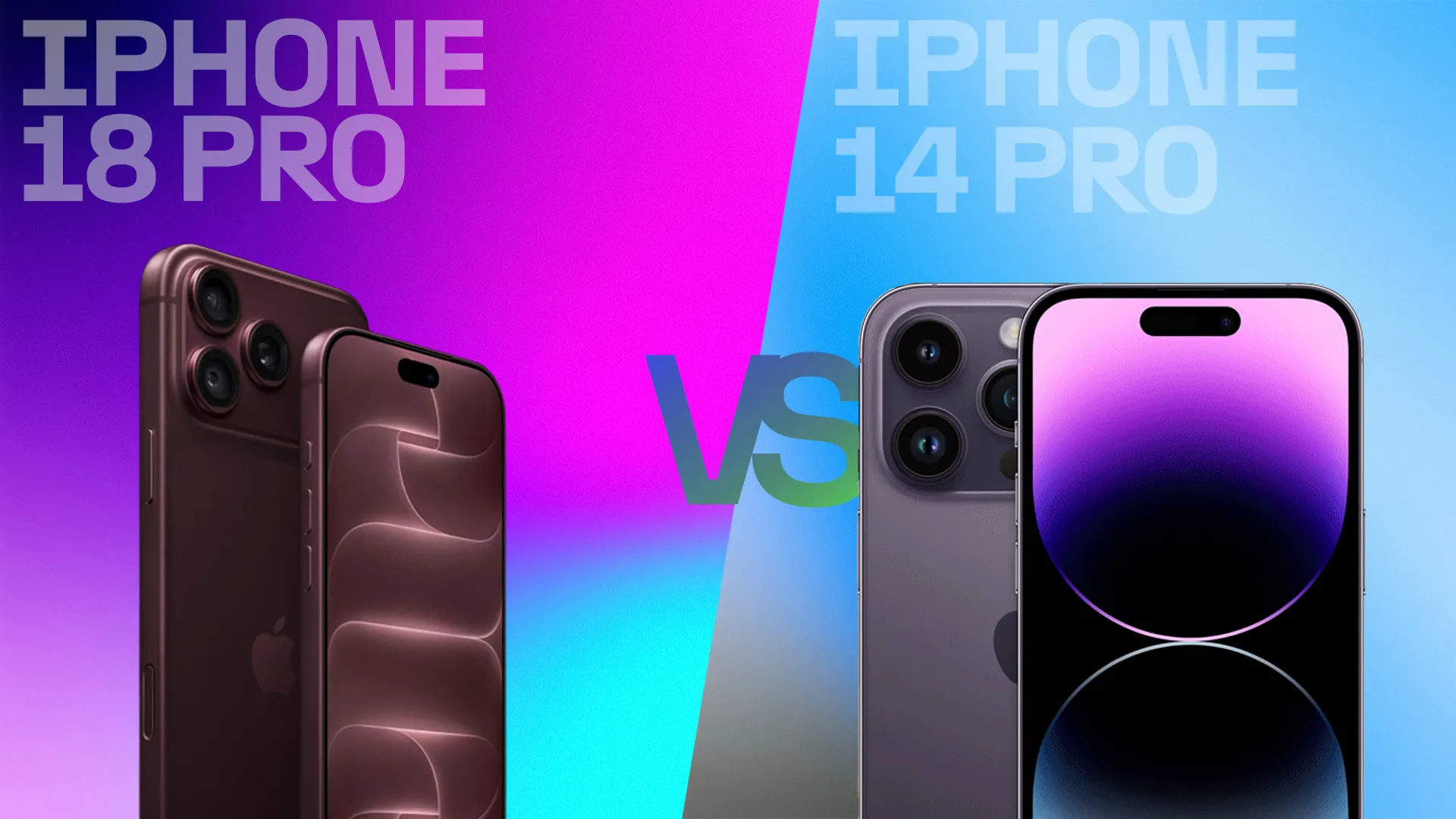 Iphone 18 pro vs iphone 14 pro