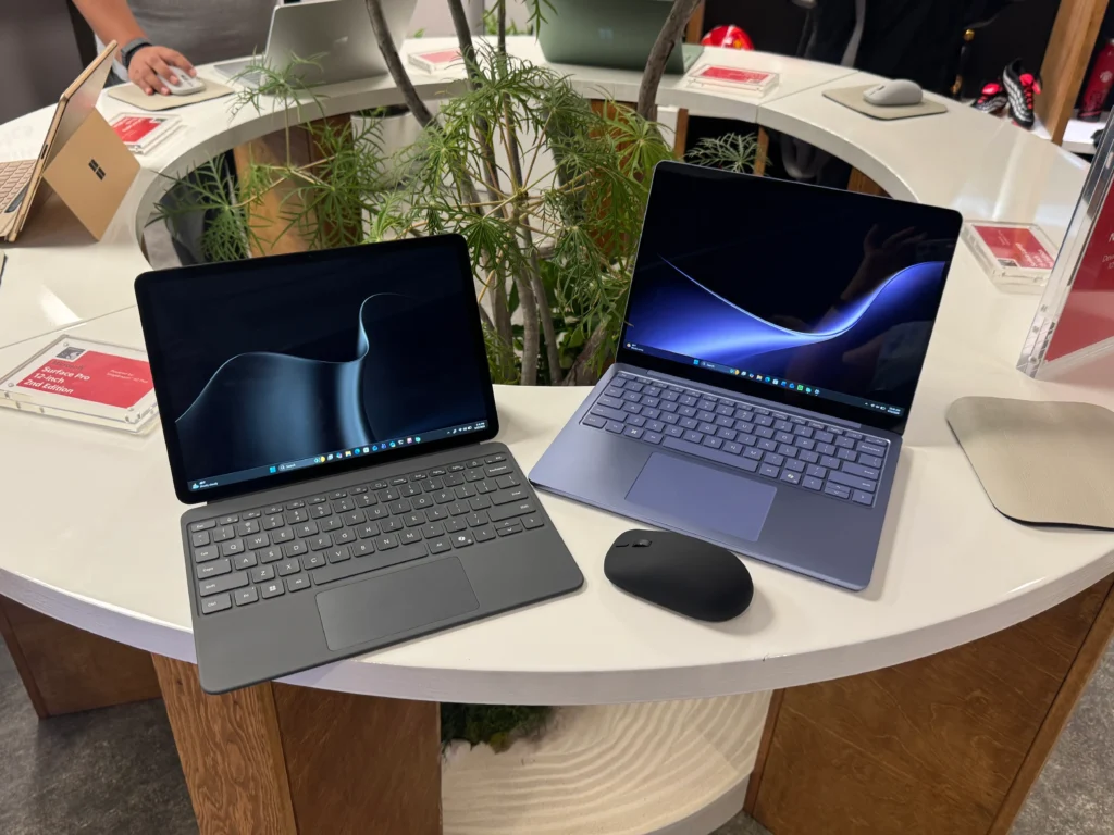 Surface pro laptop mouse 2 together