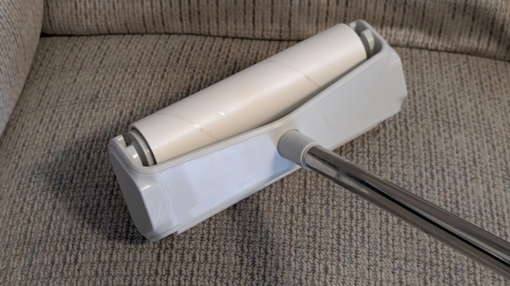 Sandbar roller cleaning gray chair