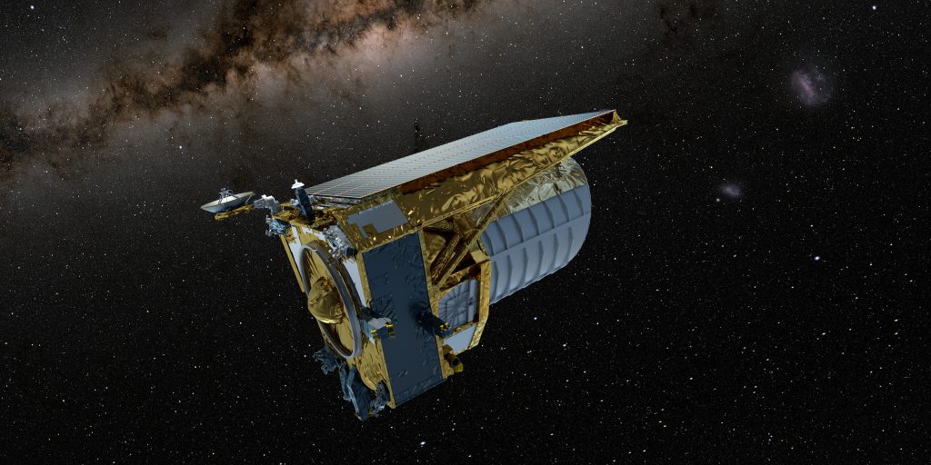 Euclid looking into the universe esa24697255