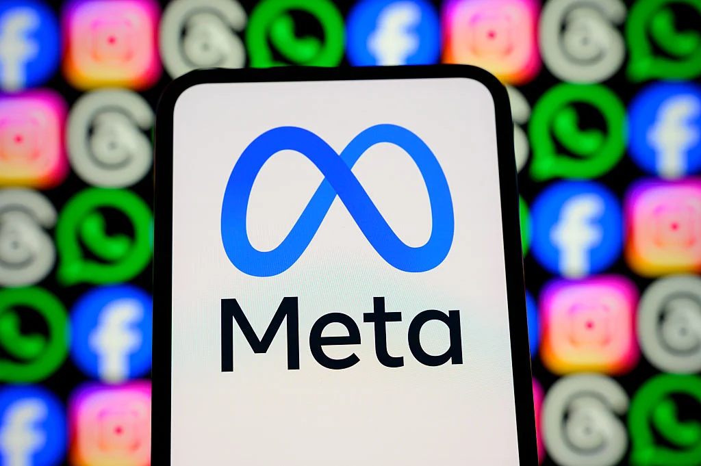 Meta logo getty 2026