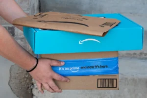 Amazon boxes gettyimages