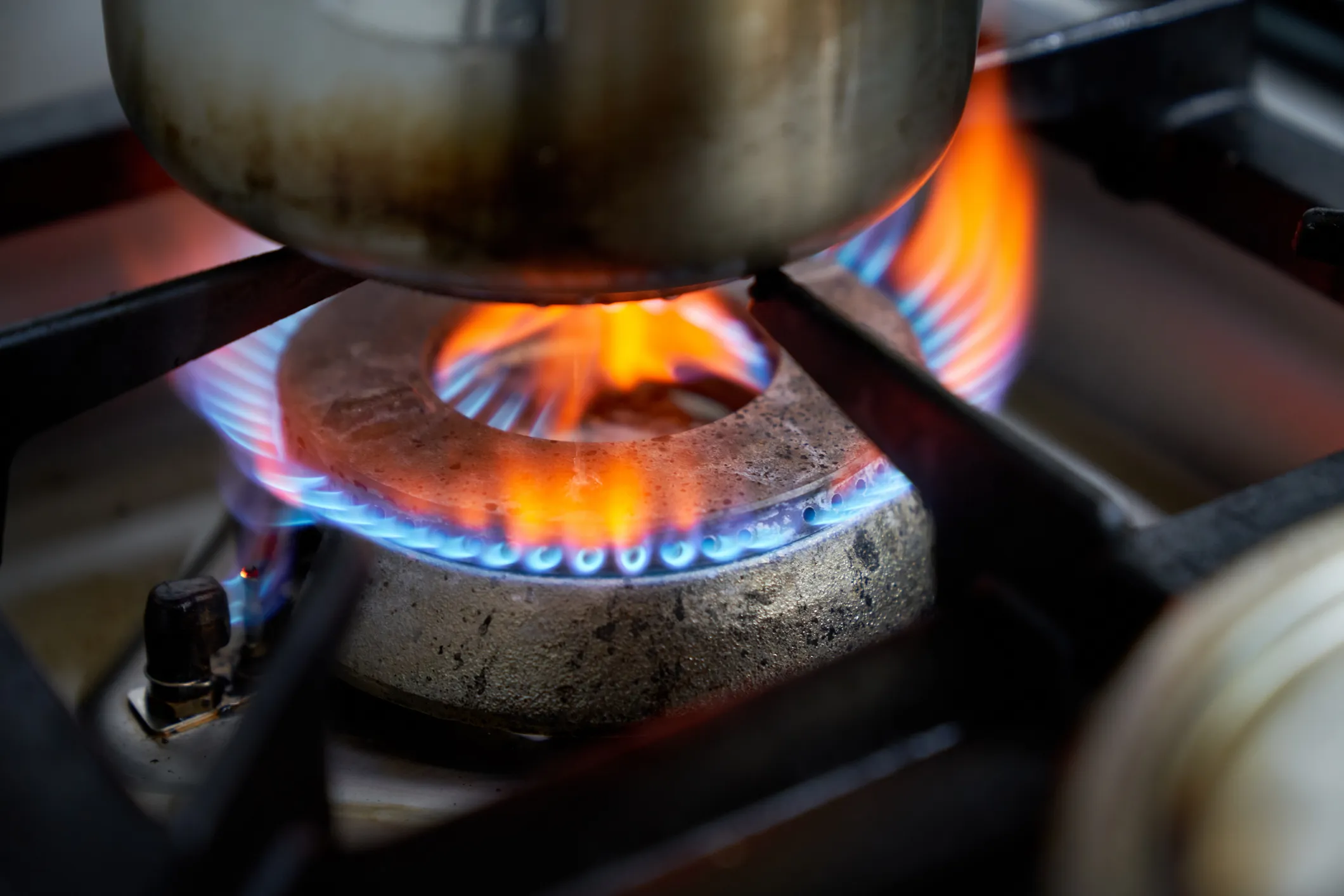 Gas stove flame 1